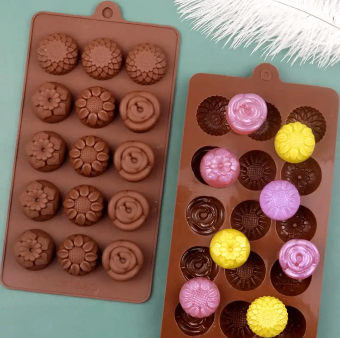 Moules en silicone chocolat