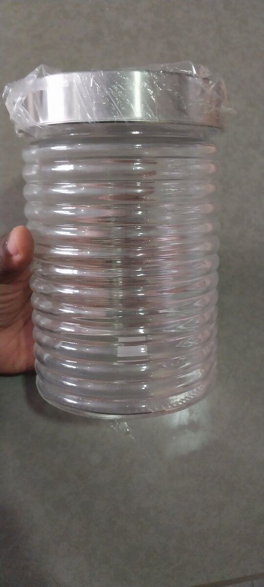 1.2 litre approx Glass Storage Jar