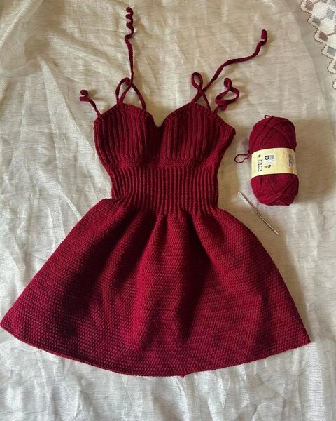 Casual crochet Mimi dress