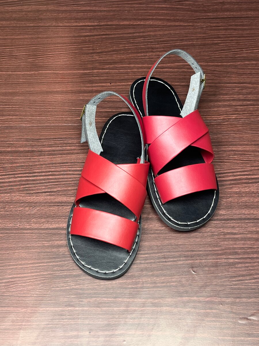 Sandales en cuir élégantes