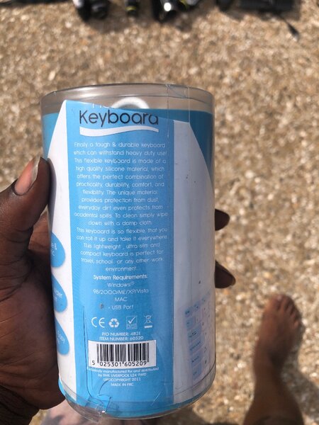 Flexible/foldable Keyboard