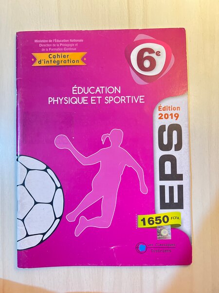 Cahier EPS 6e Édition 2019
