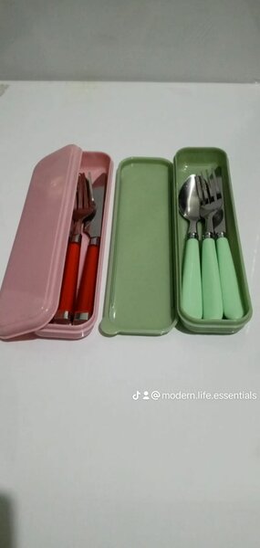 3 in 1 cutlery container