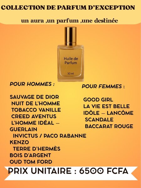 HUILE DE PARFUM