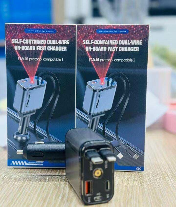 Chargeur de Voiture 4 En 1