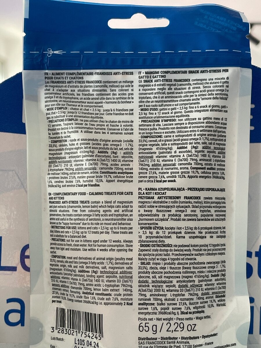 Friandises anti-stress