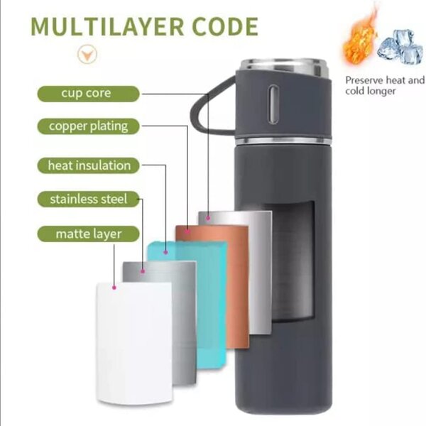 Stainless Steel Vacuum Insulated Bottle  500ml