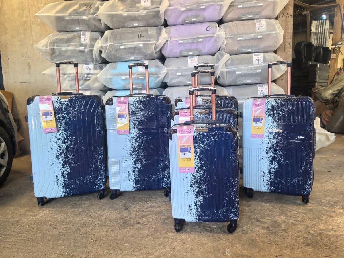 Travelling Bags - Multi-Coloured (4 Sets)