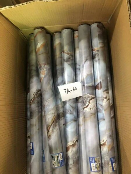 Autocollant marbre PVC cuisine