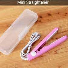 Mini hair straightener machine travel tool