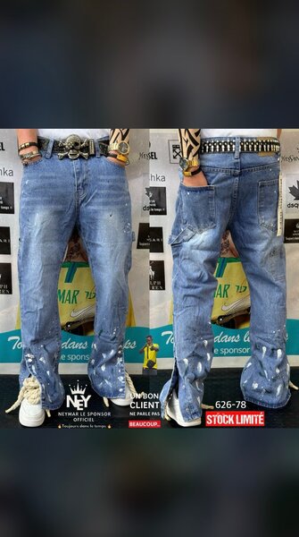 Jeans déchirés homme stylés