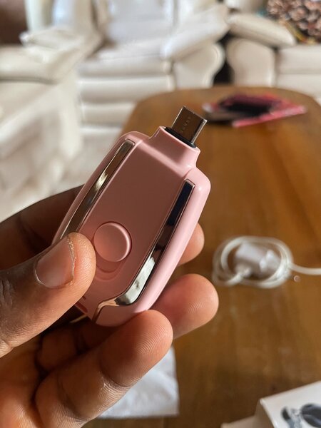 Chargeur d'urgence porte-clés USB-C