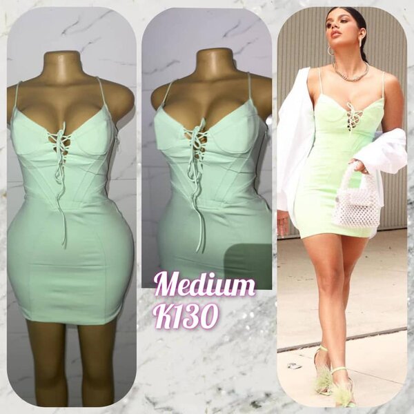 Beautiful and stylish women's dress green