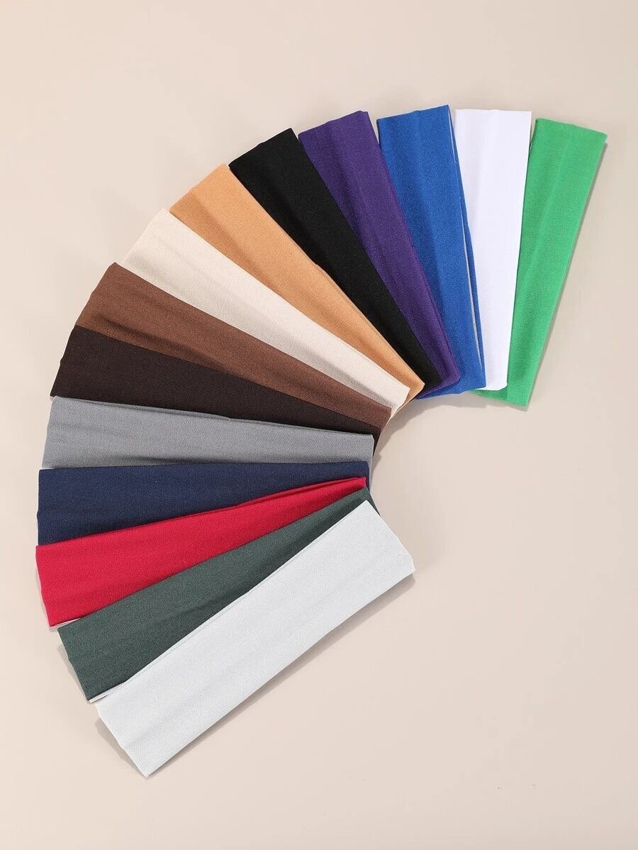 Bandeaux élastiques colorés