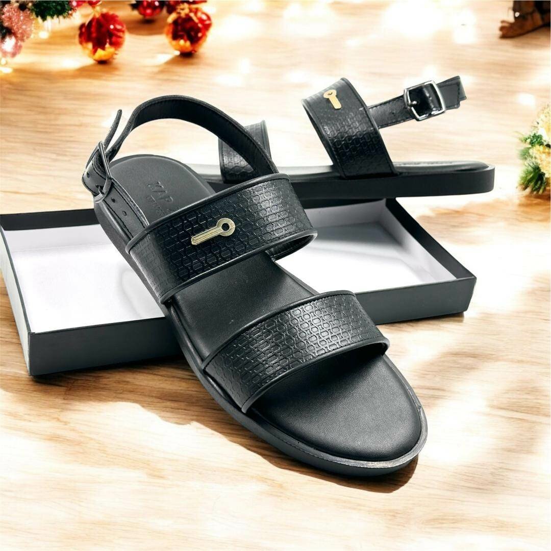 Leather slippers available