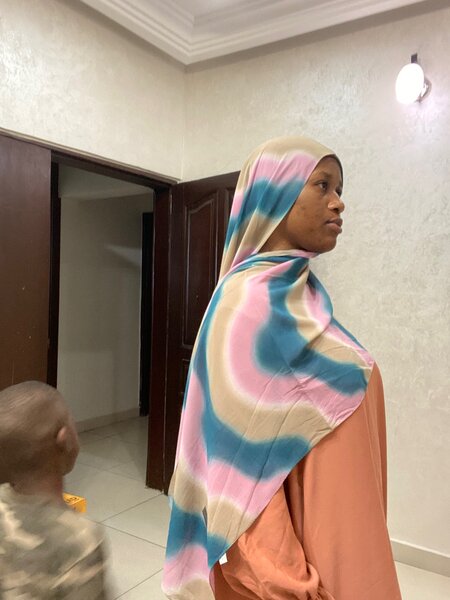 Foulard mousseline doux