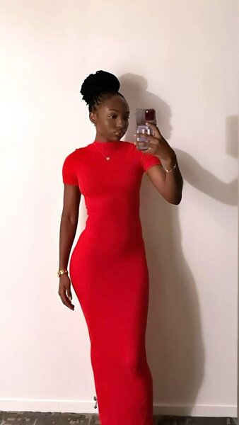 Robe Longue Élégante Féminine