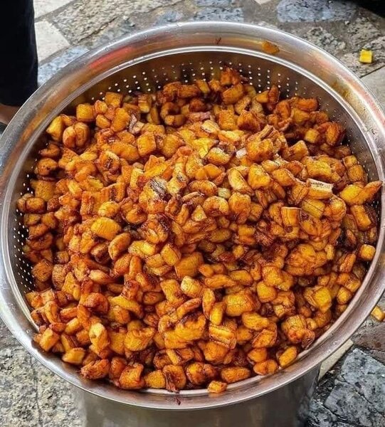 Alloco au boulette de viande