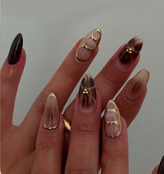 24 Ongles en acrylique luxe