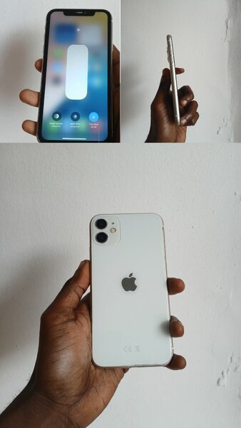 iPhone 11  blanc moderne