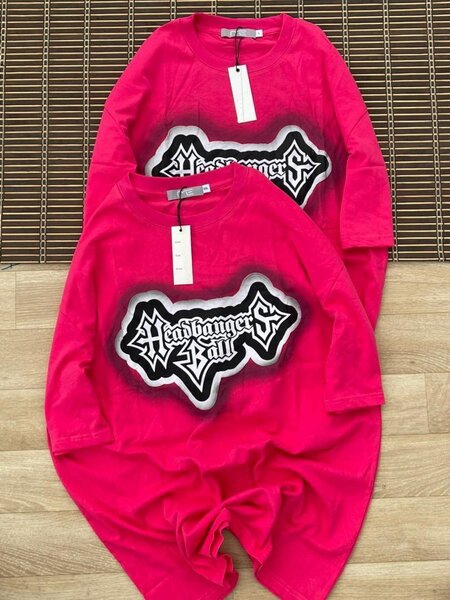 T-shirts oversize rock rose