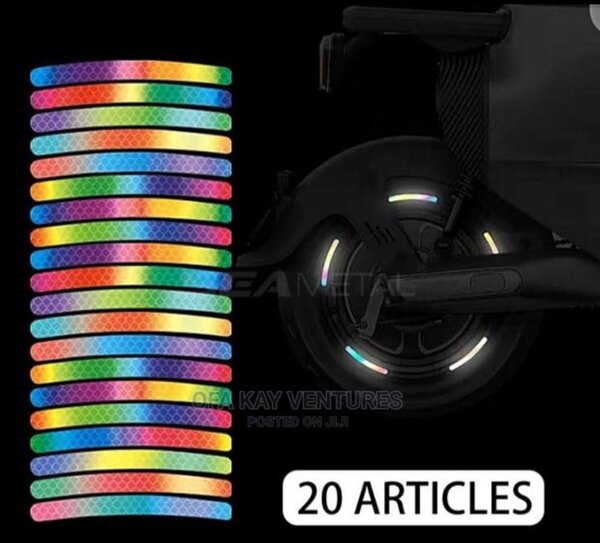 Hub Reflective stickers