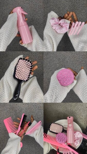 Ensemble de coiffure élégant