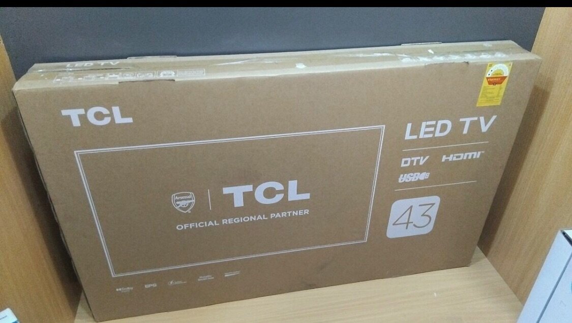 TCL 43inches television, very affordable