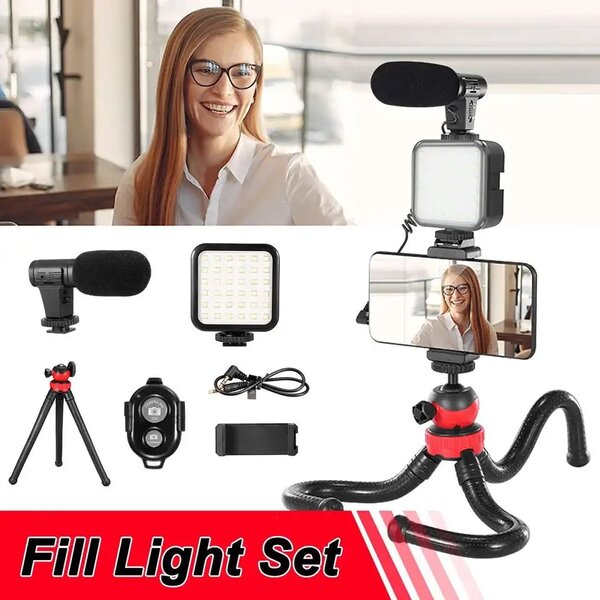 Kit de microphone vidéo VLOG