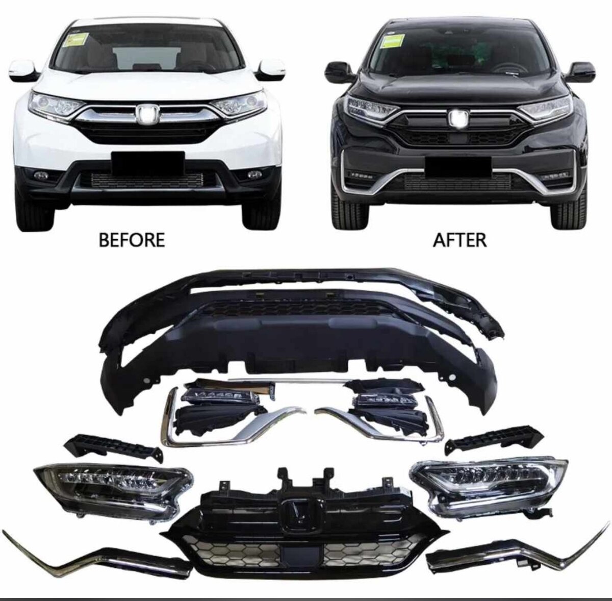 CRV body parts and upgrading