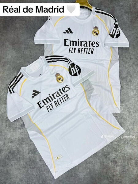 Maillot Real Madrid Blanc