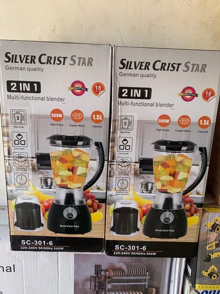 New silver crest blender
