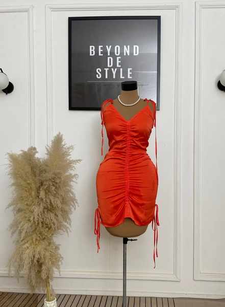 LOVER DRAWSTRING DRESS.