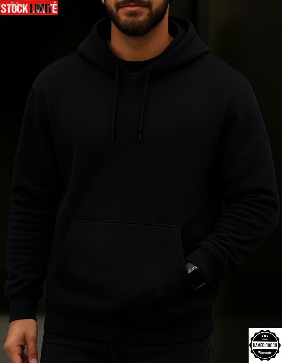 Sweat à capuche homme moderne