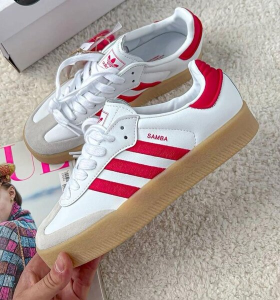 Chaussures adidas Samba blanches