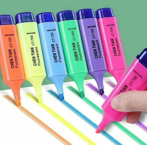 Surligneurs Fluorescents Assortis