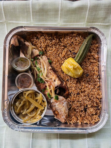 Soumara lafri au poisson sosso