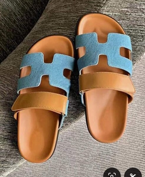 Hermes slippers