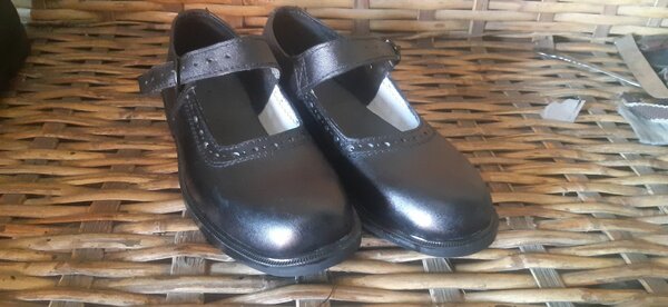 Girls Genuine Leather School shoes