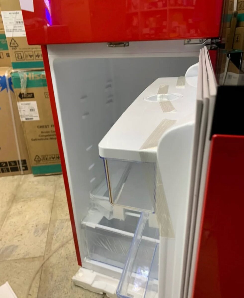 Hisense double door fridge