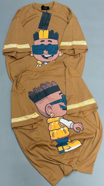 T-shirts colorés graphiques