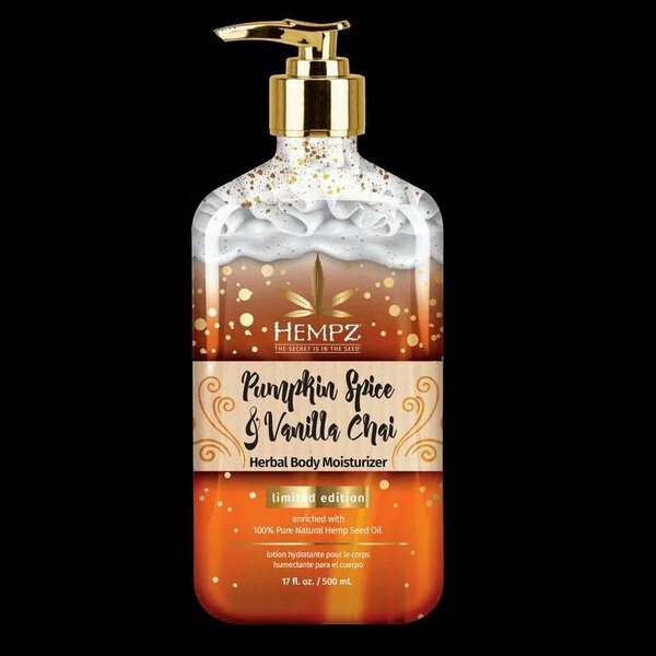 Hempz Limited Edition Pumpkin Spice & Vanilla Chai Body Loti