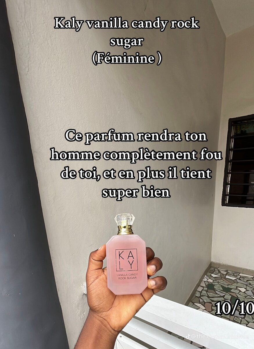 Kaly Parfum Vanille Unisexe