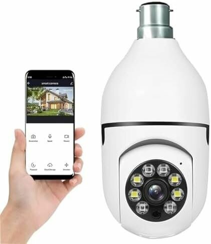 360 Degree Light Bulb Wireless IP Camera