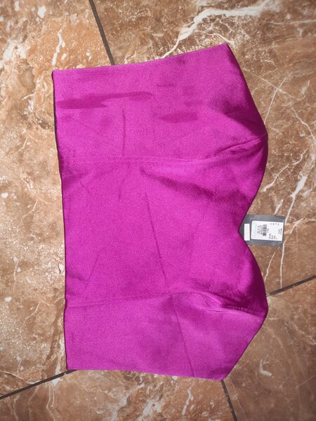 Bustier violet élégant