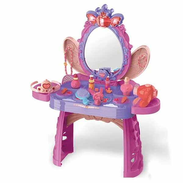 Ensemble de coiffeuse Princesse, accessoires de maquillage a