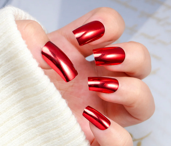 Beautiful RED and PINK press on nails available
