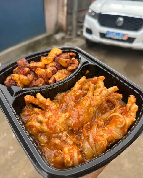 Poulet Épicé et alloco