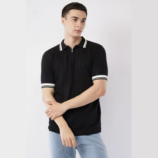 Polo en maille chic pour homme