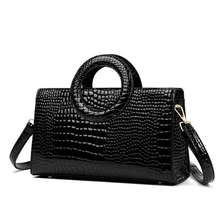 Sac à main croco élégant